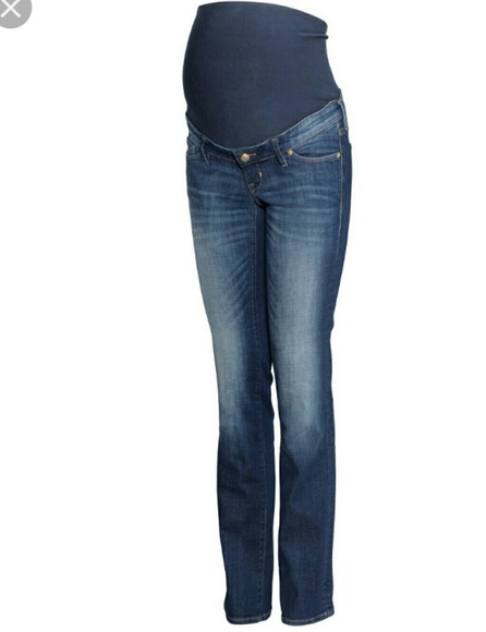 h&m mama straight jeans